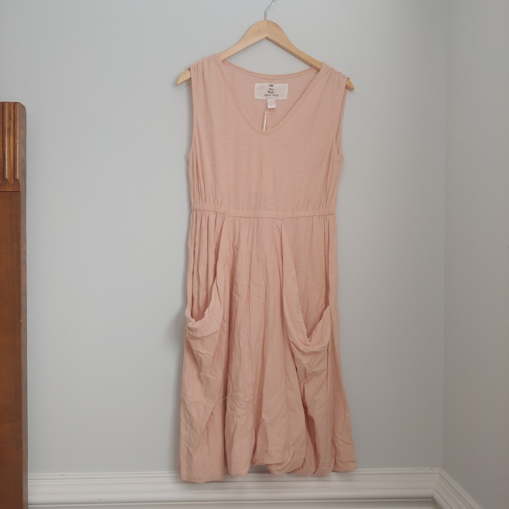 High Tea Pink Sun Dress Size Medium